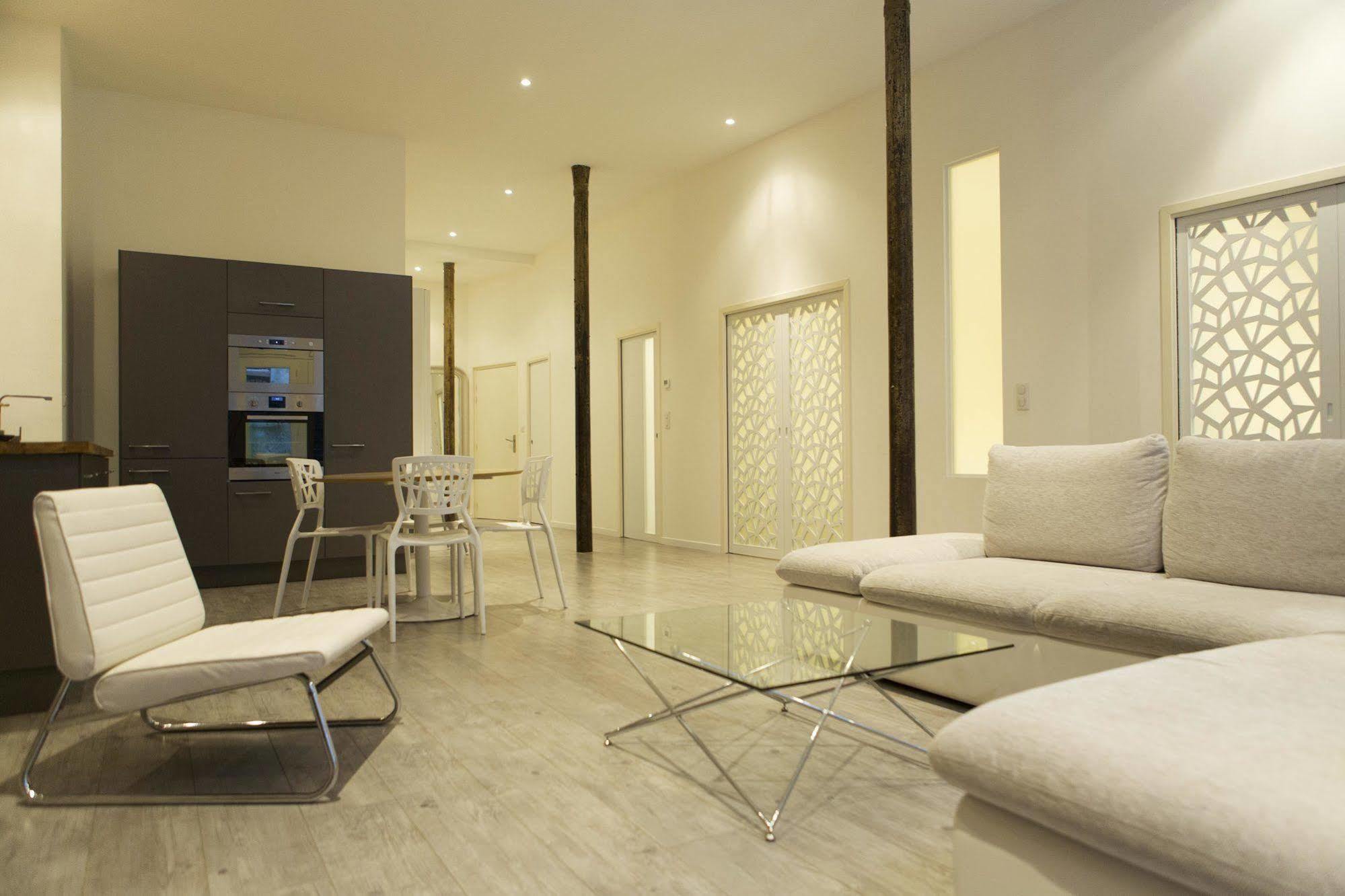 Ausone Beautiful Loft Apartment In Historical Center + Terrace And Parking Bordeaux Ngoại thất bức ảnh